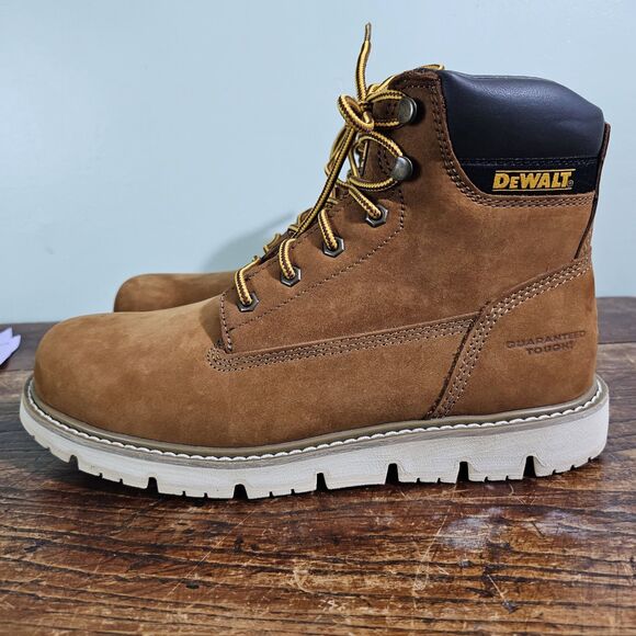 Dewalt Flex Mens Steel Toe Safety Work Boot Sundance Brown 10.5 WIDE - Picture 4 of 15